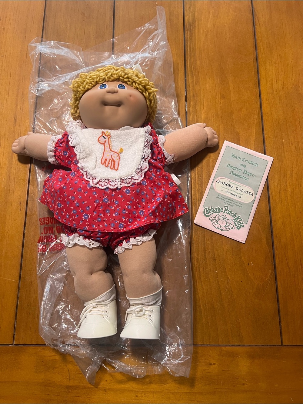 Vintage 1980s Cabbage Patch Kids Doll